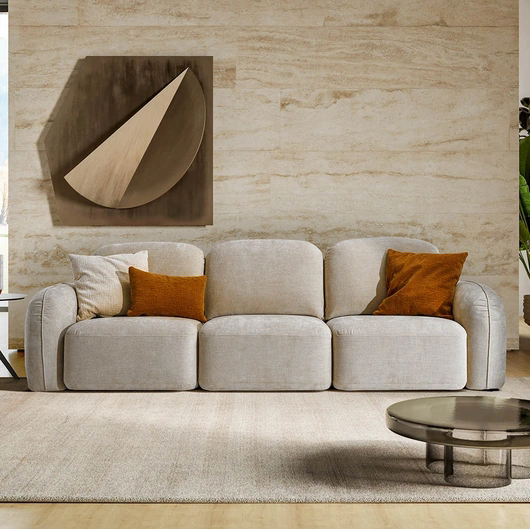 Divano lineare con sedute allungabili Susa di Le Comfort