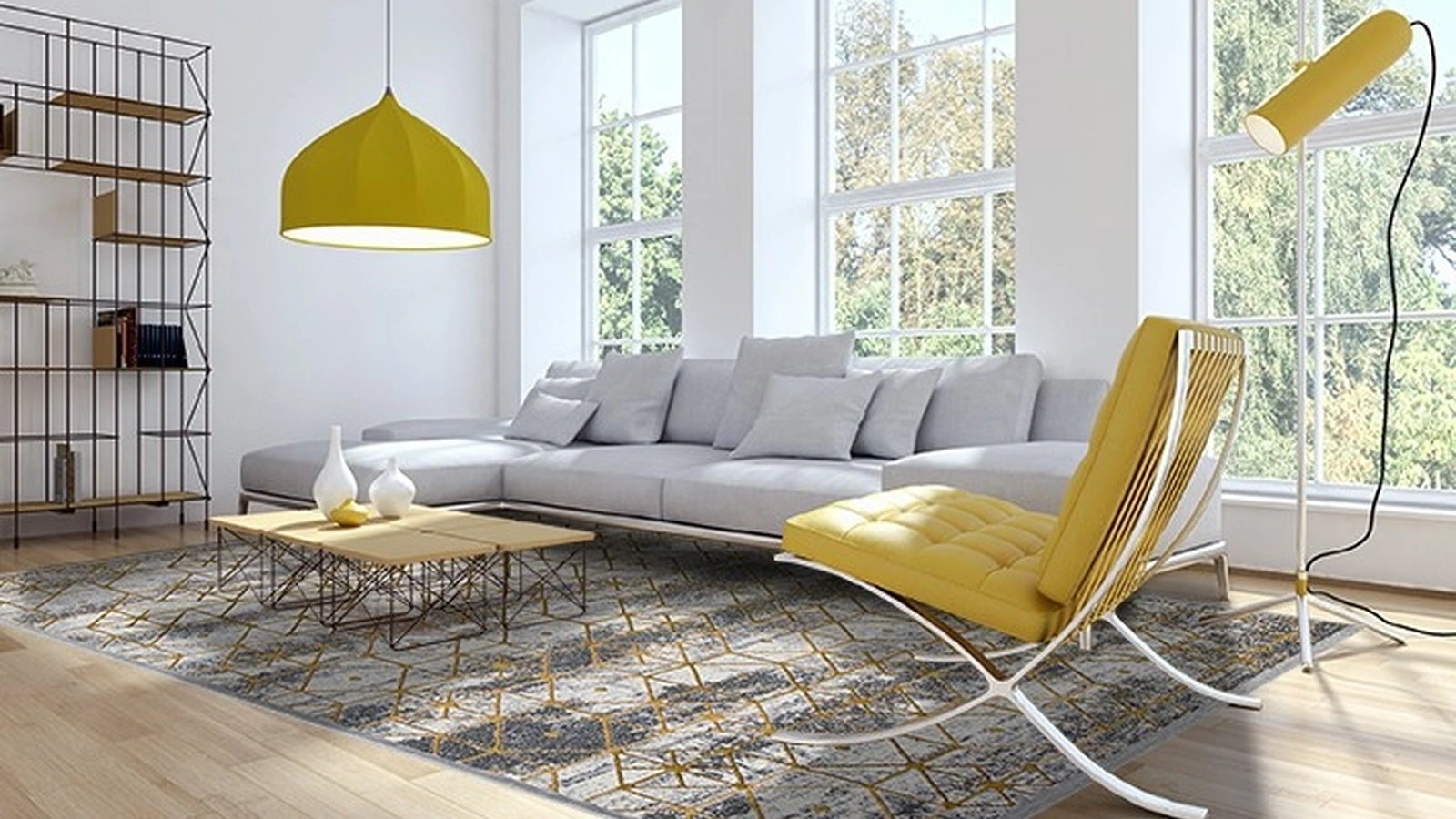 Tappeto di design Gabrielle di Sitap