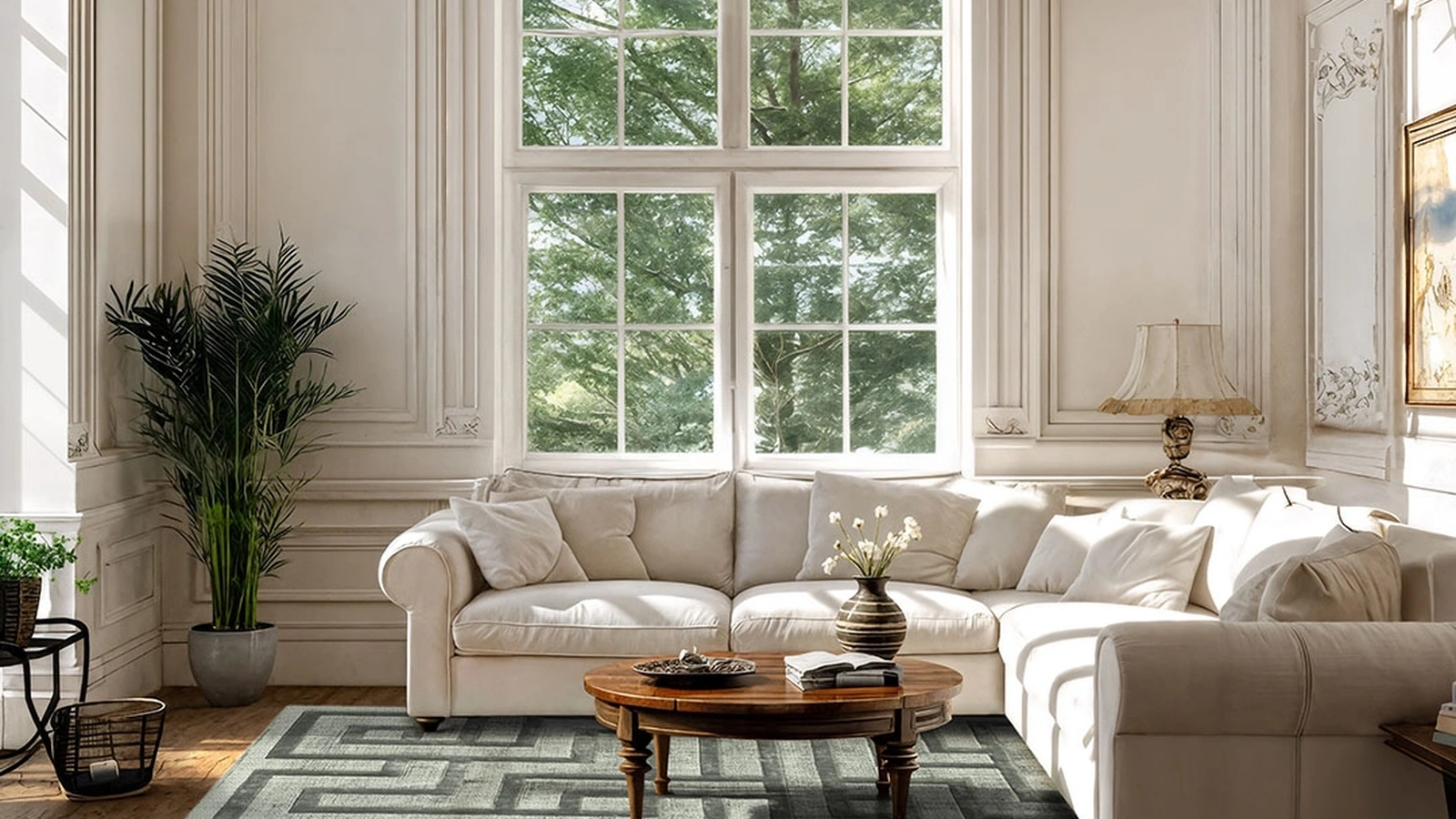 Tappeto design geometrico Labyrinth di Sitap