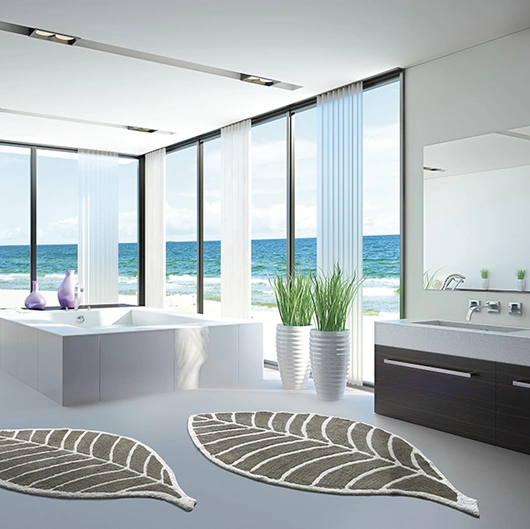 Tappeto multiuso Leaf di Sitap