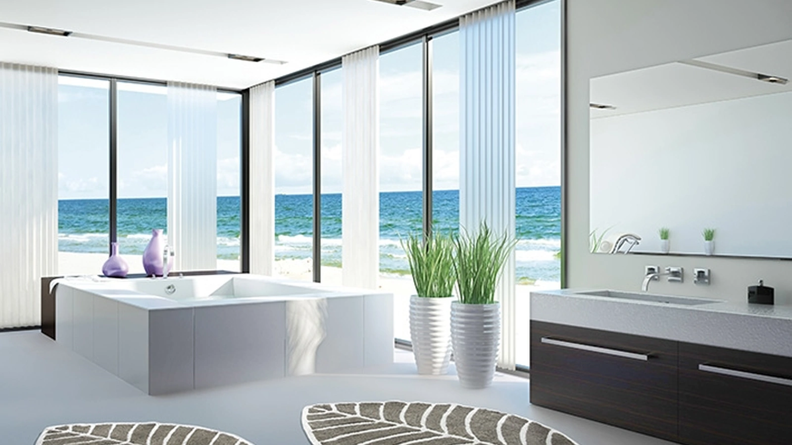 Tappeto multiuso Leaf di Sitap