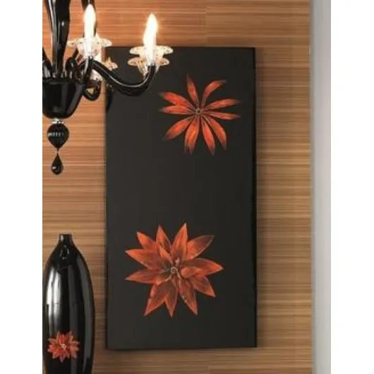 Pannello Decorativo in legno con motivo floreale di Stones