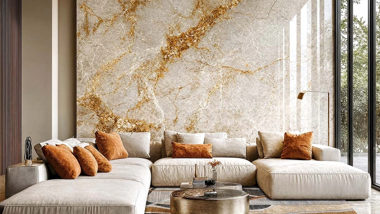 Tappeto design astratto Berenice di Sitap