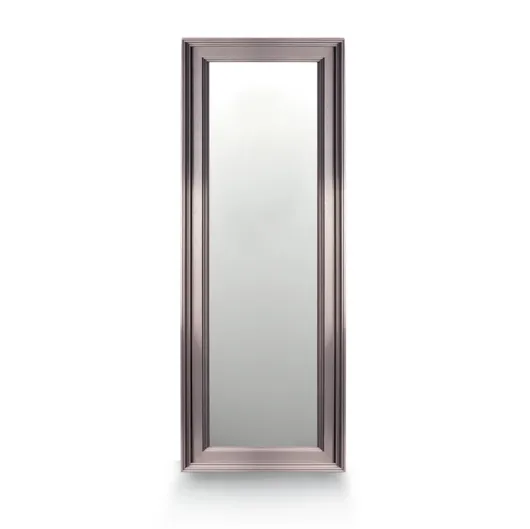 Specchiera Keystone con cornice in legno di Devina Nais