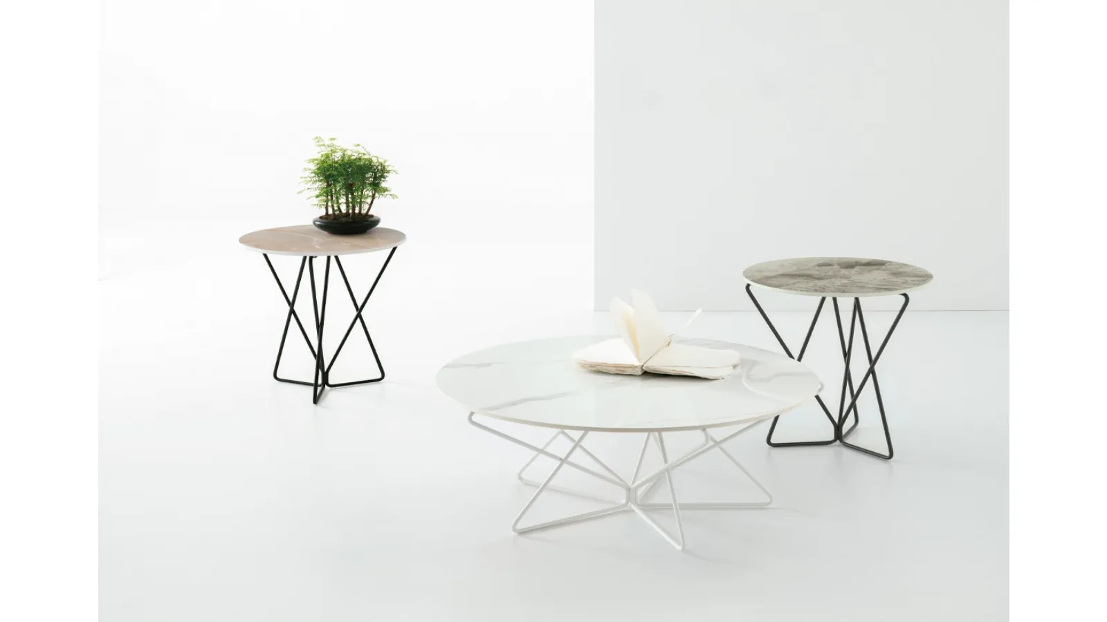 Tavolino rotondo Star di Target Point