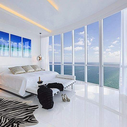 Tappeto in pelle stampata Zebra di Sitap