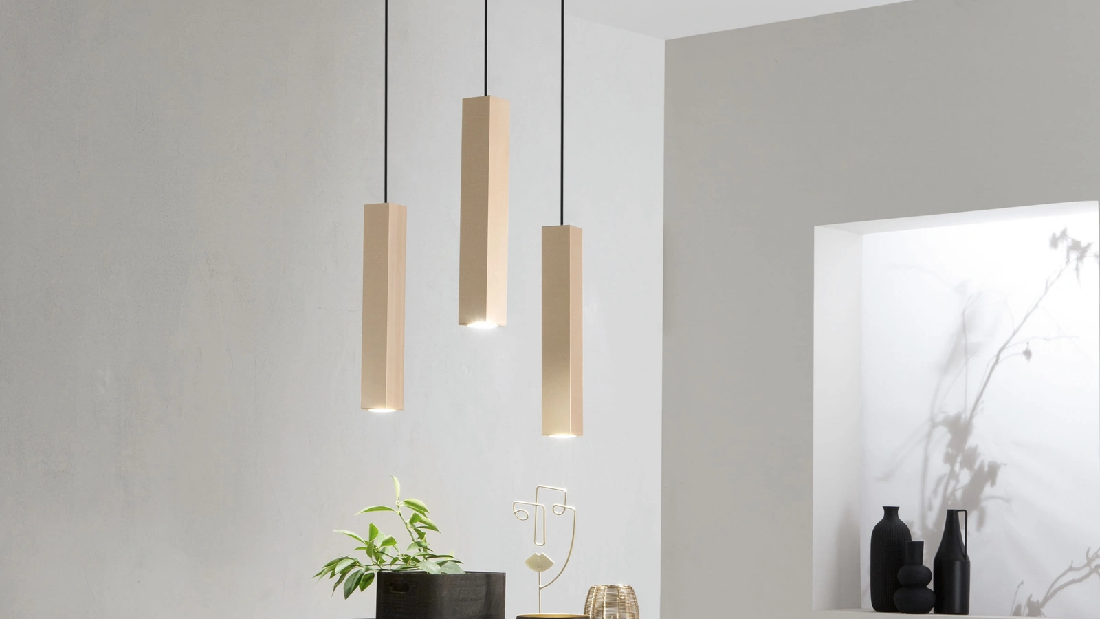 Lampada a sospensione Aloa Minimal di Ondaluce