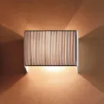 Lampada Applique Tao Plisse Adriani e Rossi