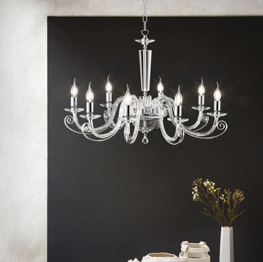 Lampada classica a sospensione Cherubini di Ondaluce