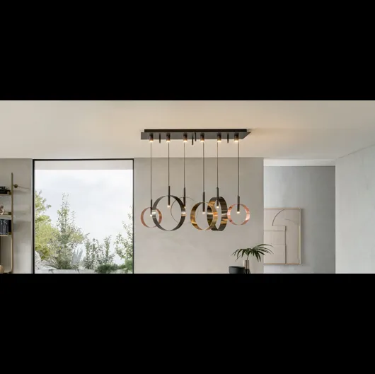 Lampada a sospensione Led Loop S di Riflessi