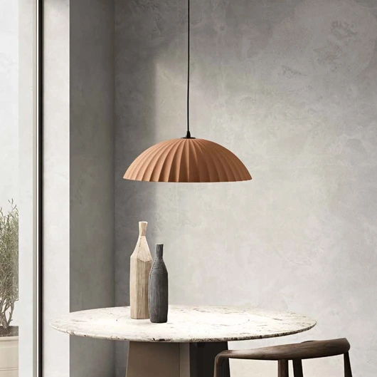 Lampada a sospensione Rustic in cemento di Ondaluce