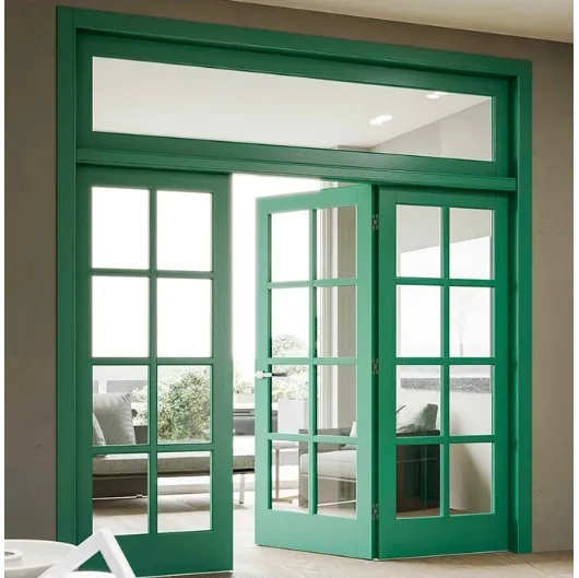 Porta per interni battente Baltimora 2001 F8 in rovere laccato e vetro di BiHome