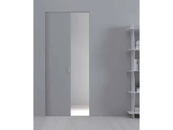 Porta scorrevole su muro in cartongesso di Bihome
