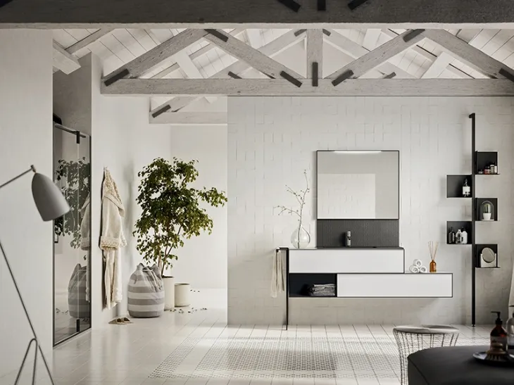 Composizione 1 del bagno moderno linea Dress