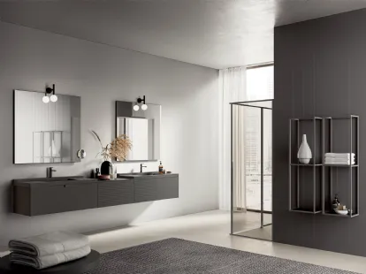 Filo+ Push and Handle Piombo Opaco