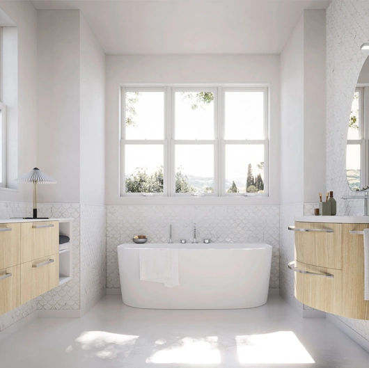 Mobile da Bagno Ho-me plus curvo 59 di Arbi