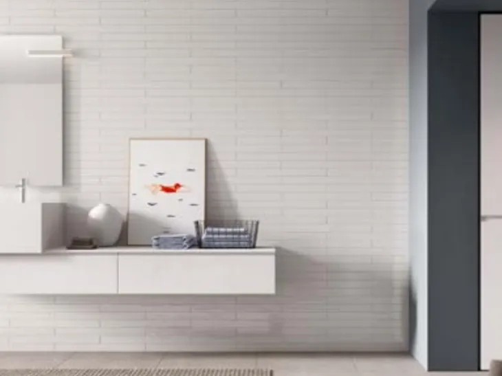 Mobile bagno con doppio lavabo Petra PT 59 di Artesi