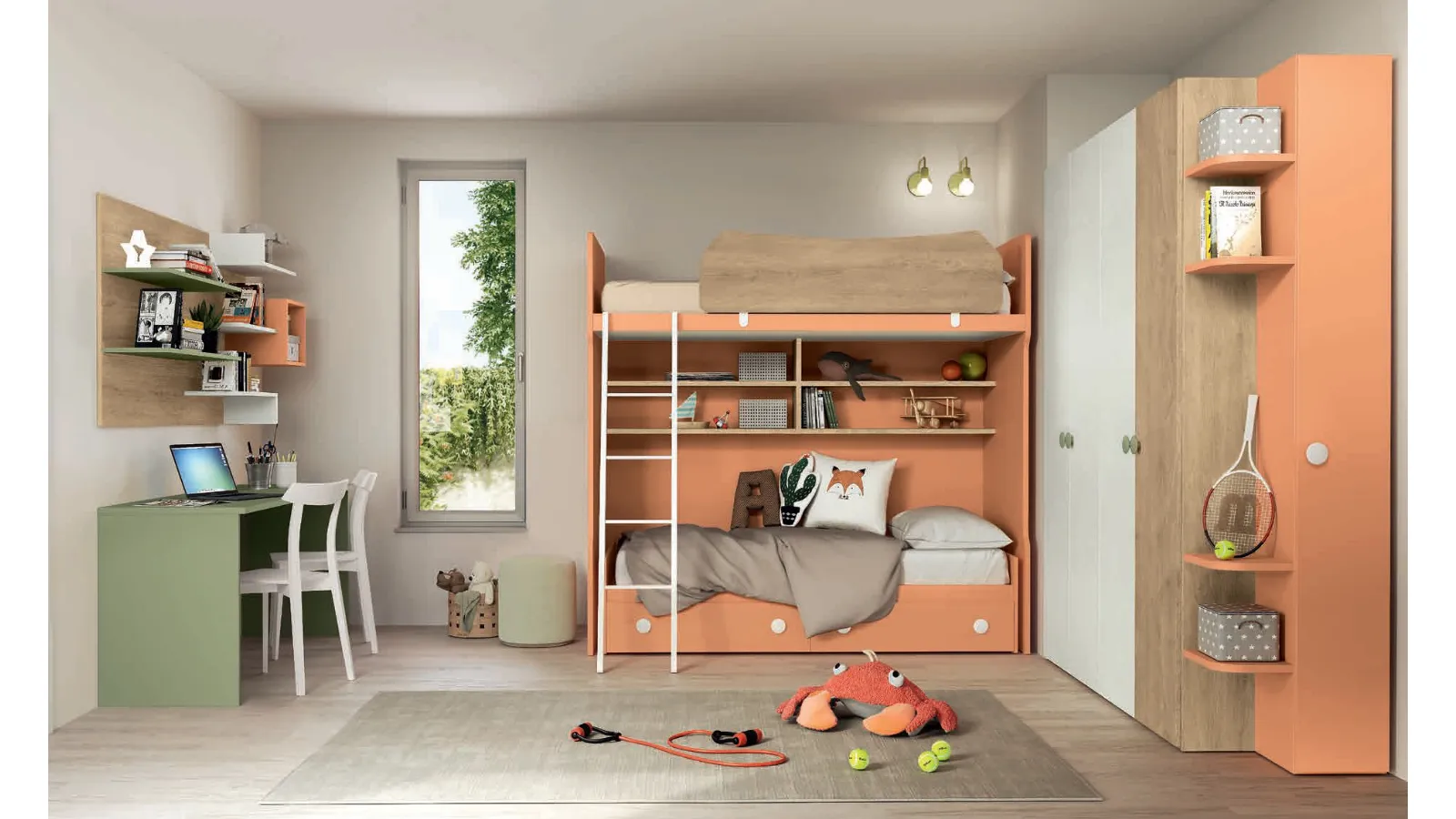 Cameretta Volo Kid C035 di Colombini Casa