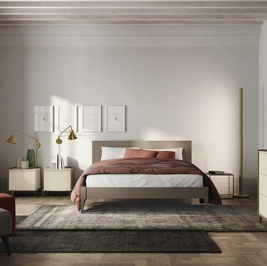 Letto matrimoniale Mushy di Colombini Casa