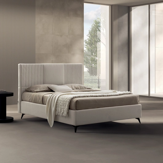 Letto in tessuto Silvia di Stilfar Italia