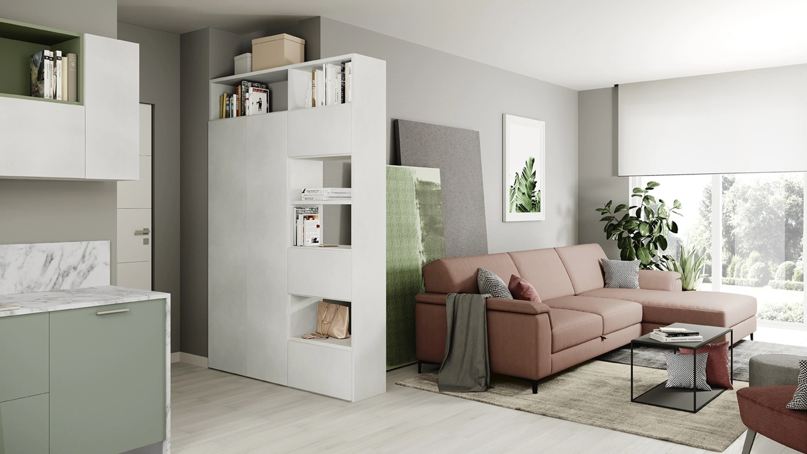 Libreria Volo Infinity A002 di Colombini Casa