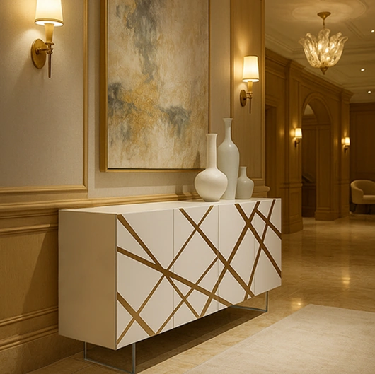 Madia Bassorilievo 35 Bronzo Graffiato 4 ante di Voltan