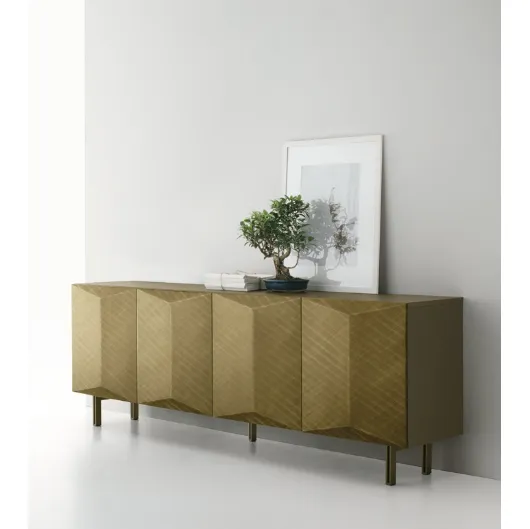 Madia Dalia 220 in laccato spazzolato di Target Point
