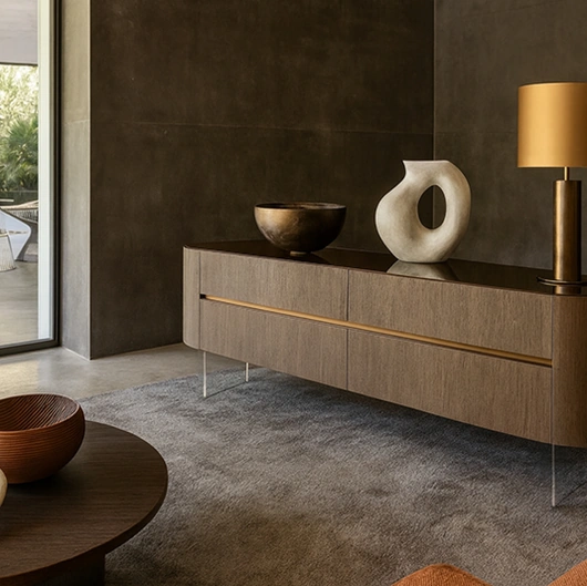 Madia Ottanta in quercia tabacco di Voltan