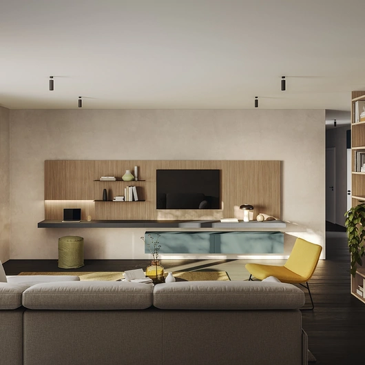 Parete Attrezzata Golf Contract A01 di Colombini Casa