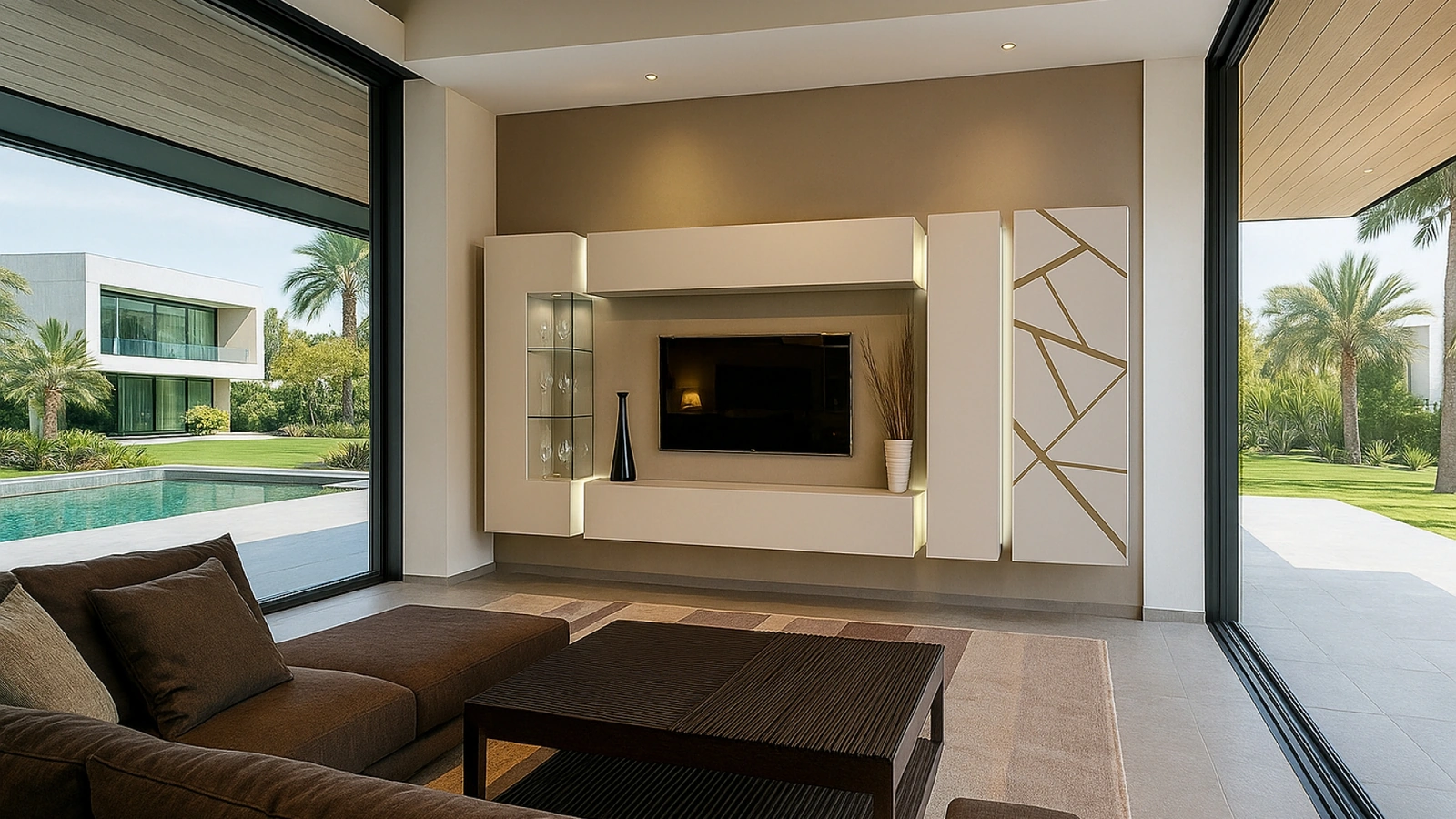 Parete Attrezzata Soggiorno Ardenne Bronzo i Voltan