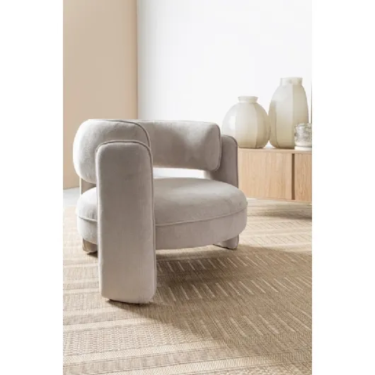 Poltroncina in tessuto Aisha di Bizzotto