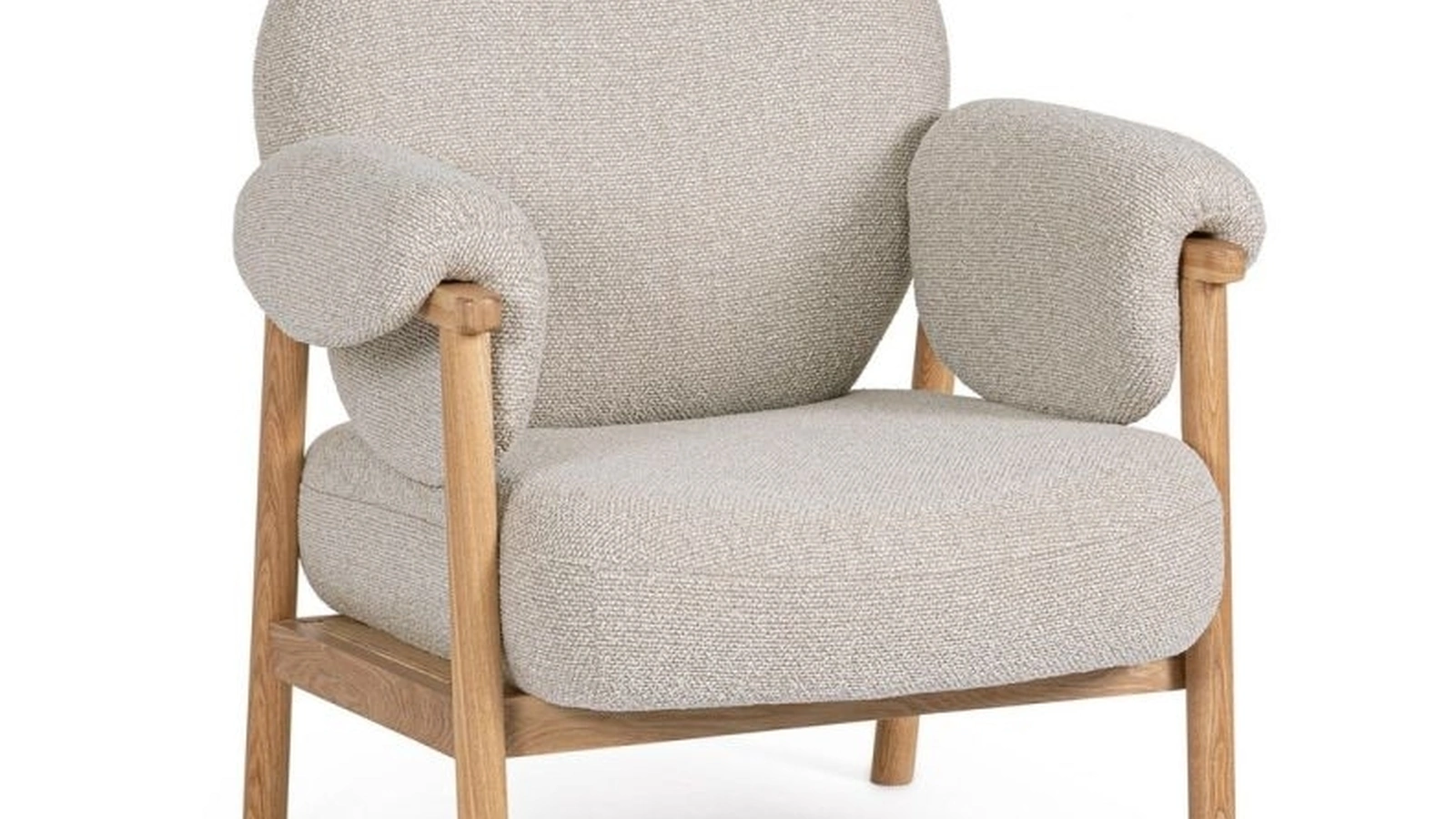 Poltrona in tessuto Calista di Bizzotto