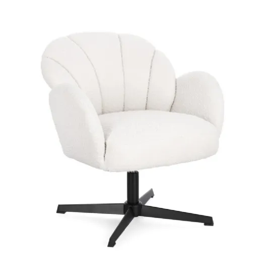 Poltroncina girevole Chloe di Bizzotto