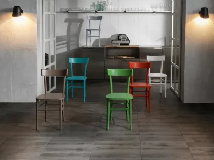 Sedia in legno Brera di Stones