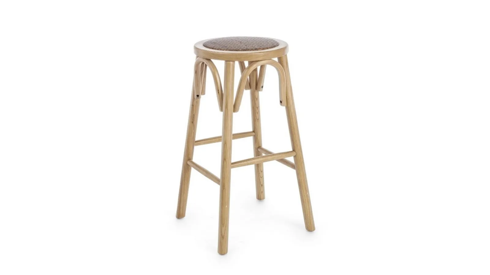 Sgabello in legno Circle di Bizzotto