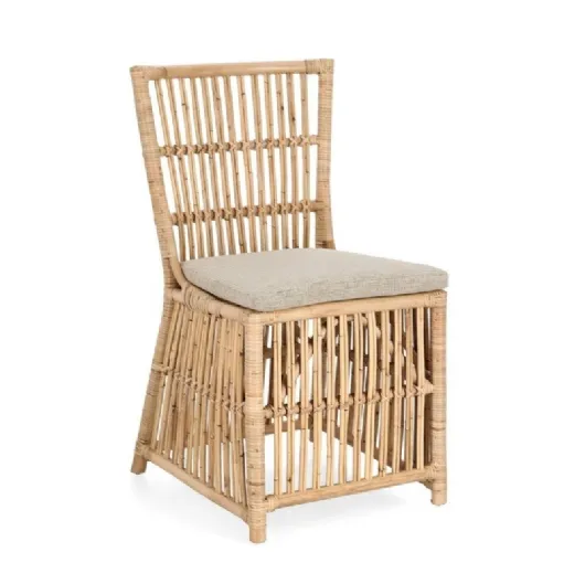 Sedia Elvas in rattan di Bizzotto