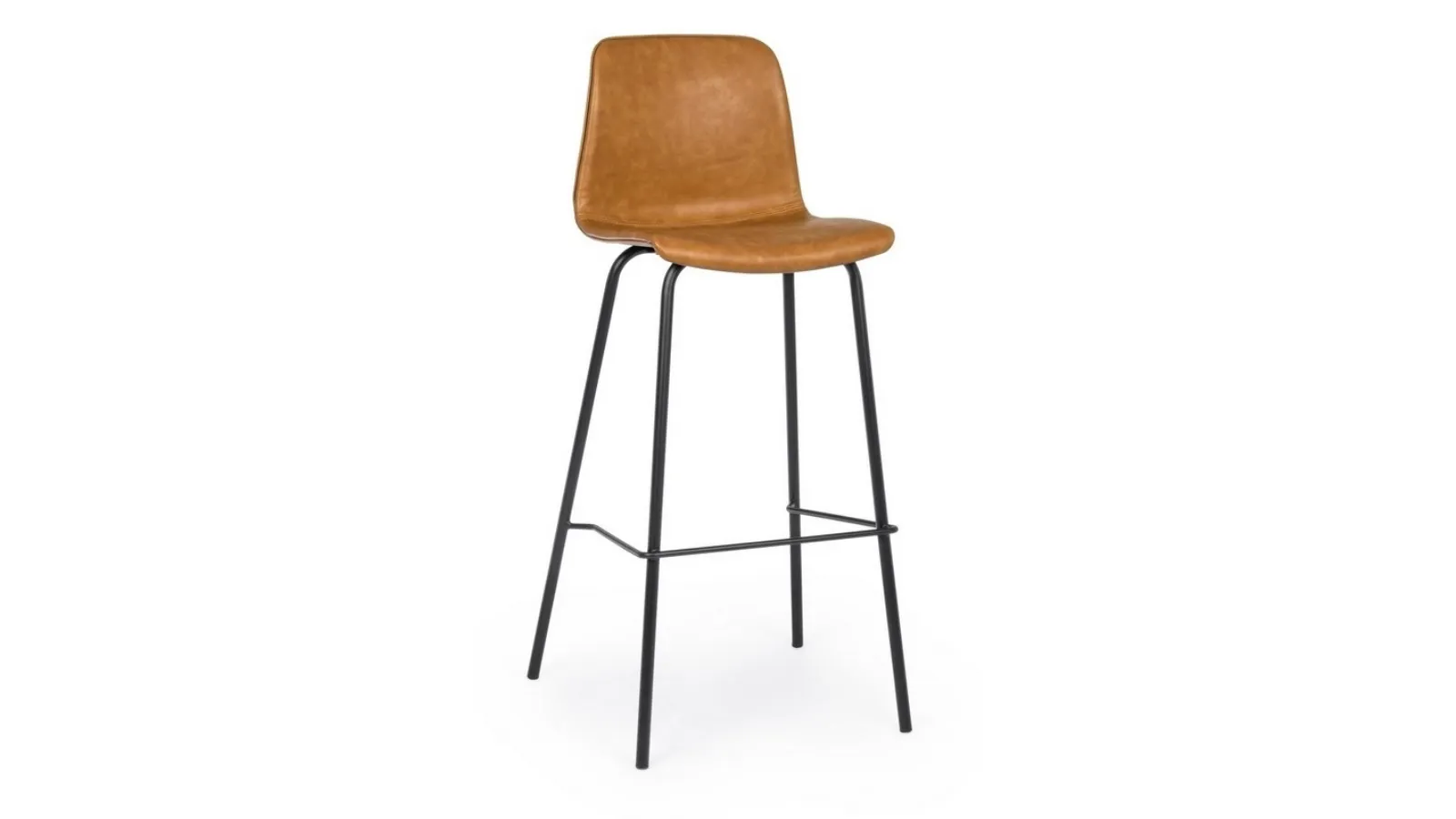 Sgabello in ecopelle Kyra di Bizzotto