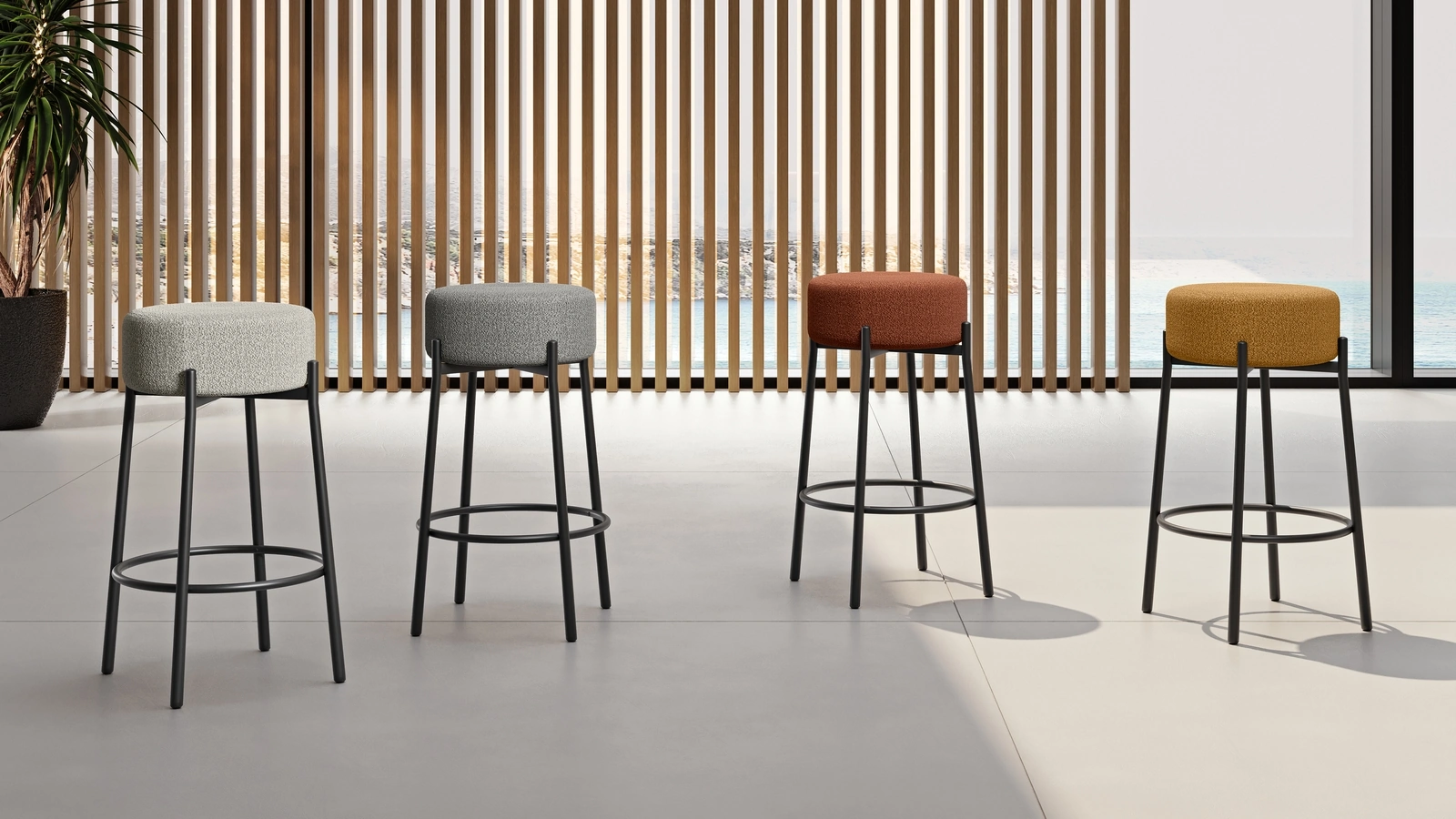 Sgabello Syd di Stones