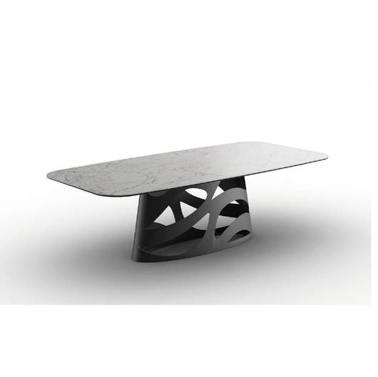 Tavolo Elia in vetroceramica di Zamagna