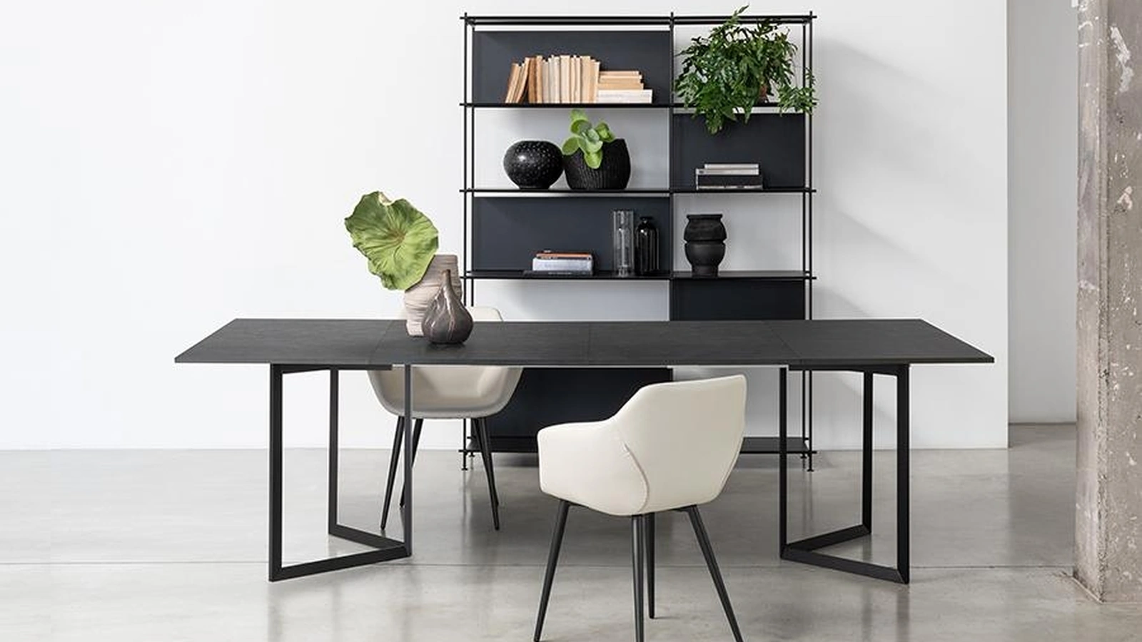 Tavolo quadrato Lupin XL di Pezzani