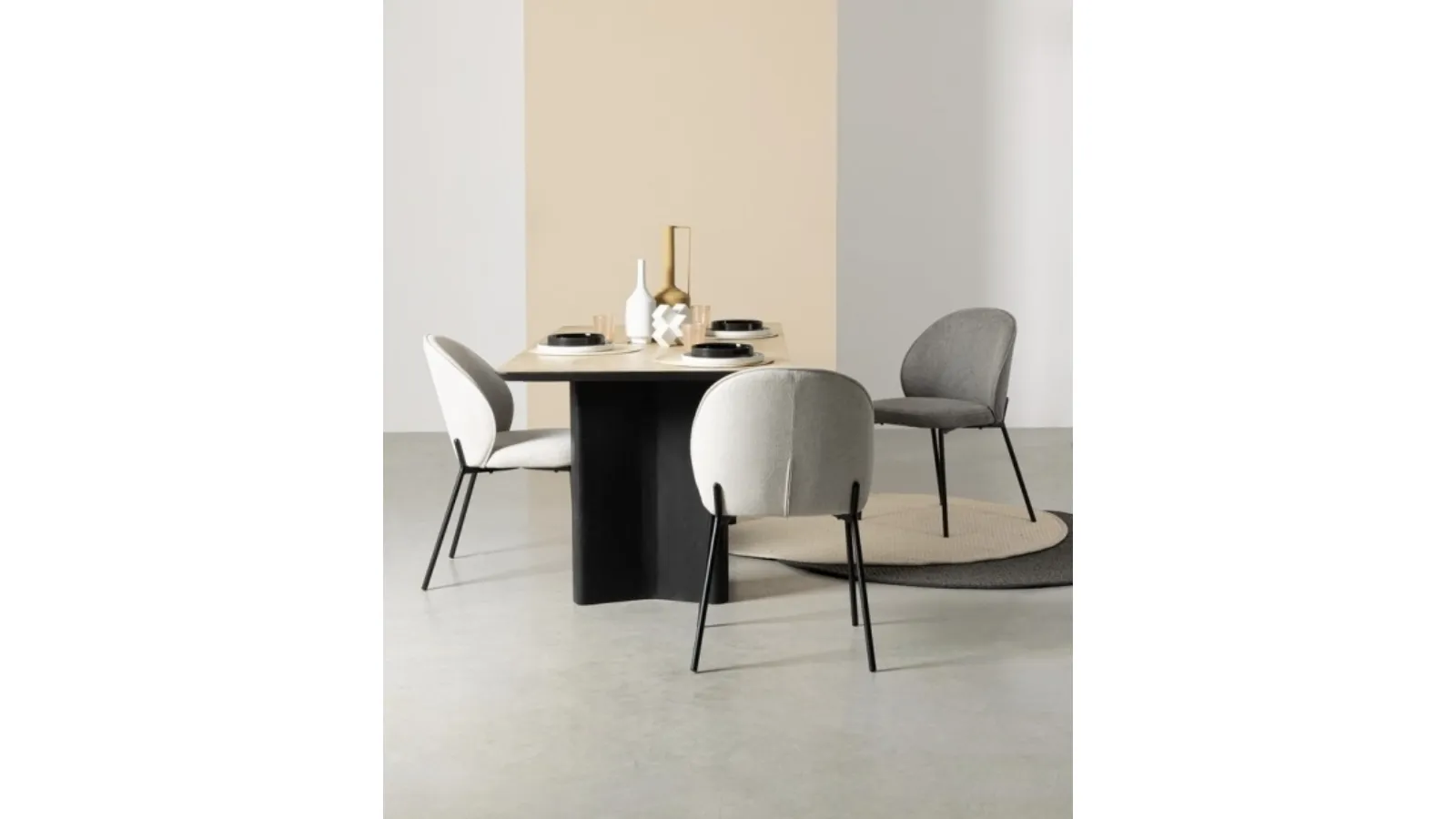 Tavolo impiallacciato Rovere Stanwood di Bizzotto