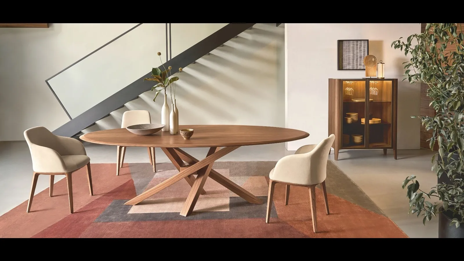 Tavolo Shangai Legno di Riflessi