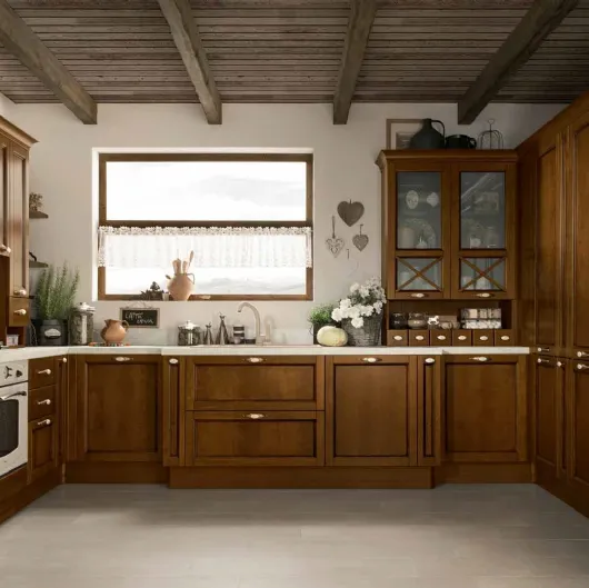 Cucina Classica angolare Sinfonia 01 di Colombini Casa Artec
