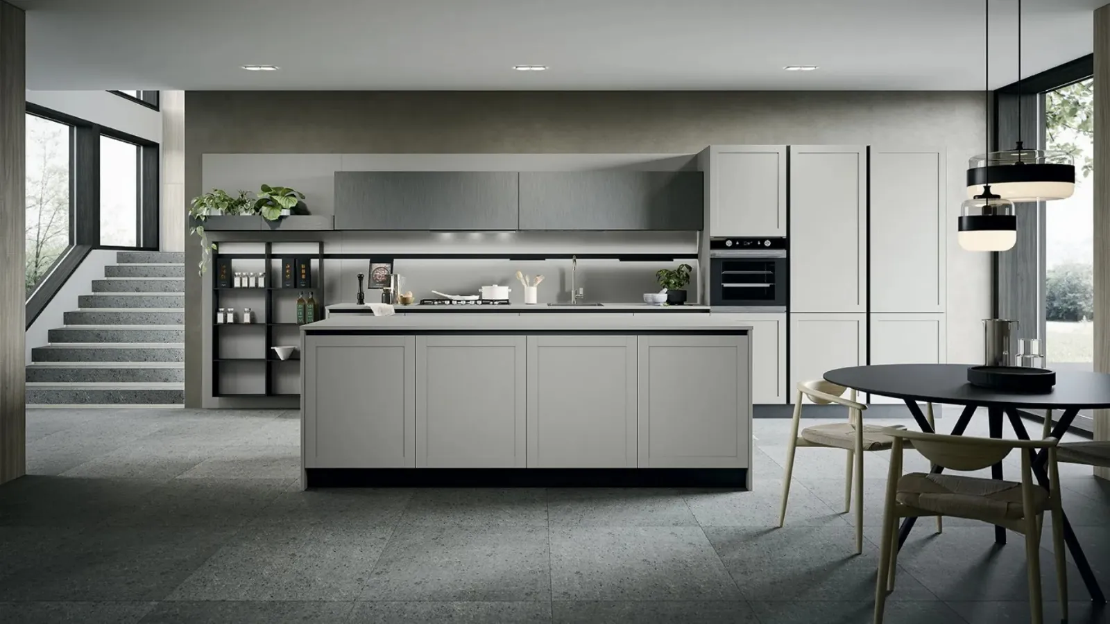 Cucina Classica con isola River 02 di Forma Cucine