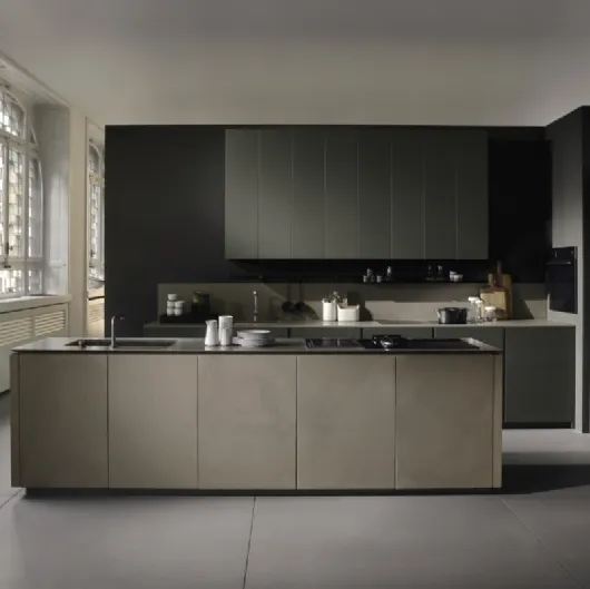 Cucina Design con isola Viva 03 di Maistri