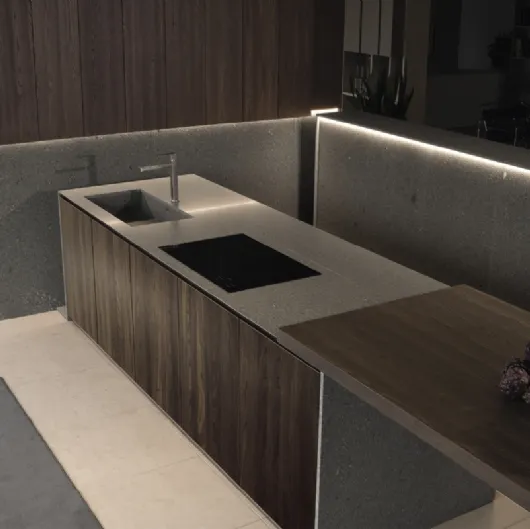 Cucina Design con isola Viva 09 di Maistri