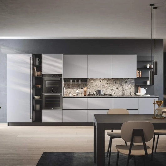 Cucina Moderna lineare Domino Composizione 09 di Prima Cucine