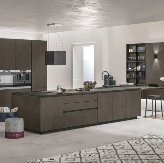Cucina Moderna con isola Natural 10 di Stosa