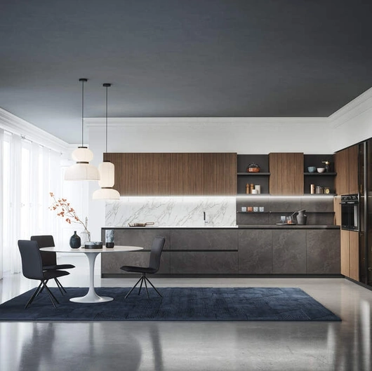 Cucina Moderna angolare Domino Composizione 05 di Prima Cucine