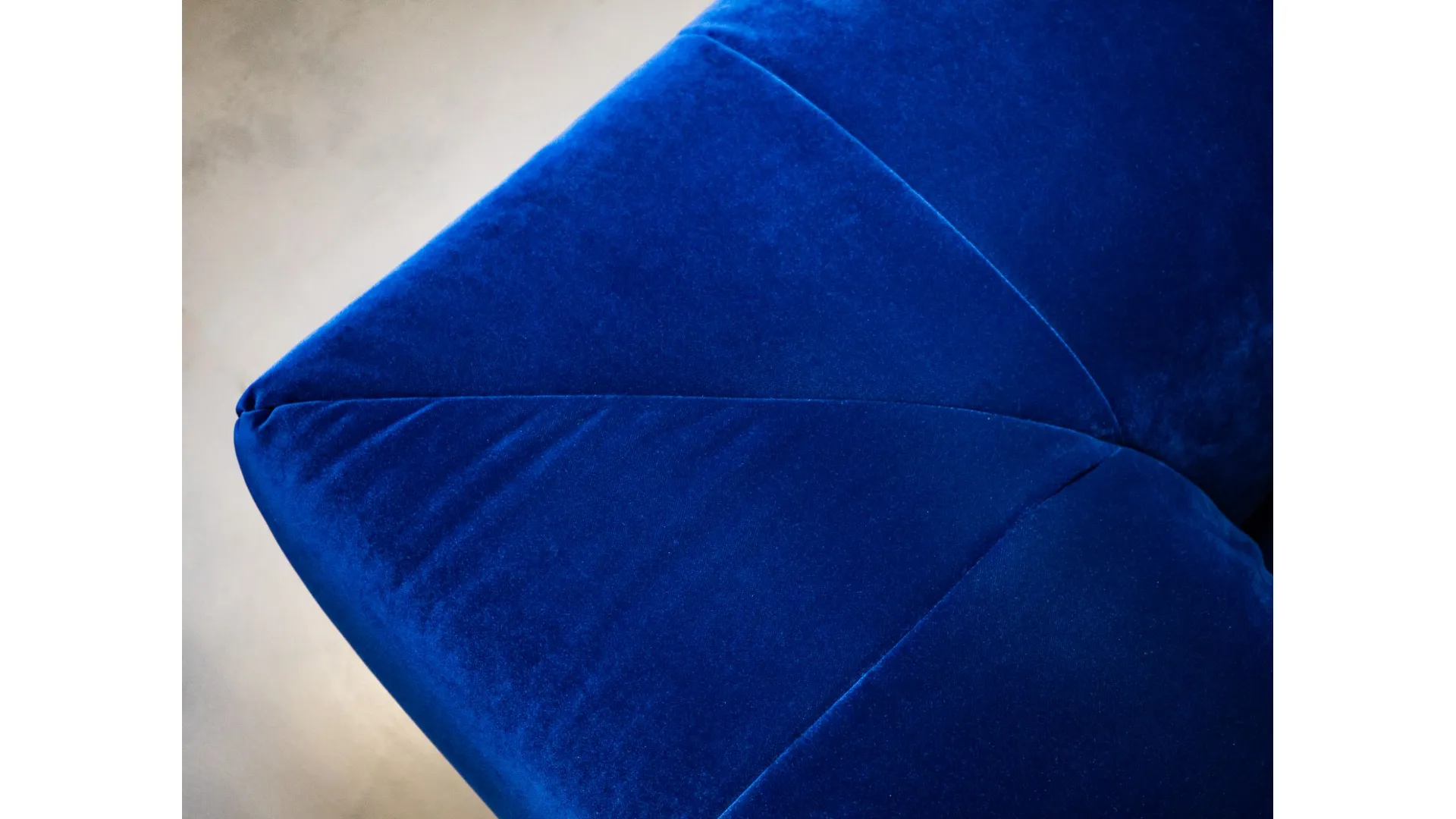 Divano 3 Posti Blu Elettrico (PRONTA CONSEGNA)